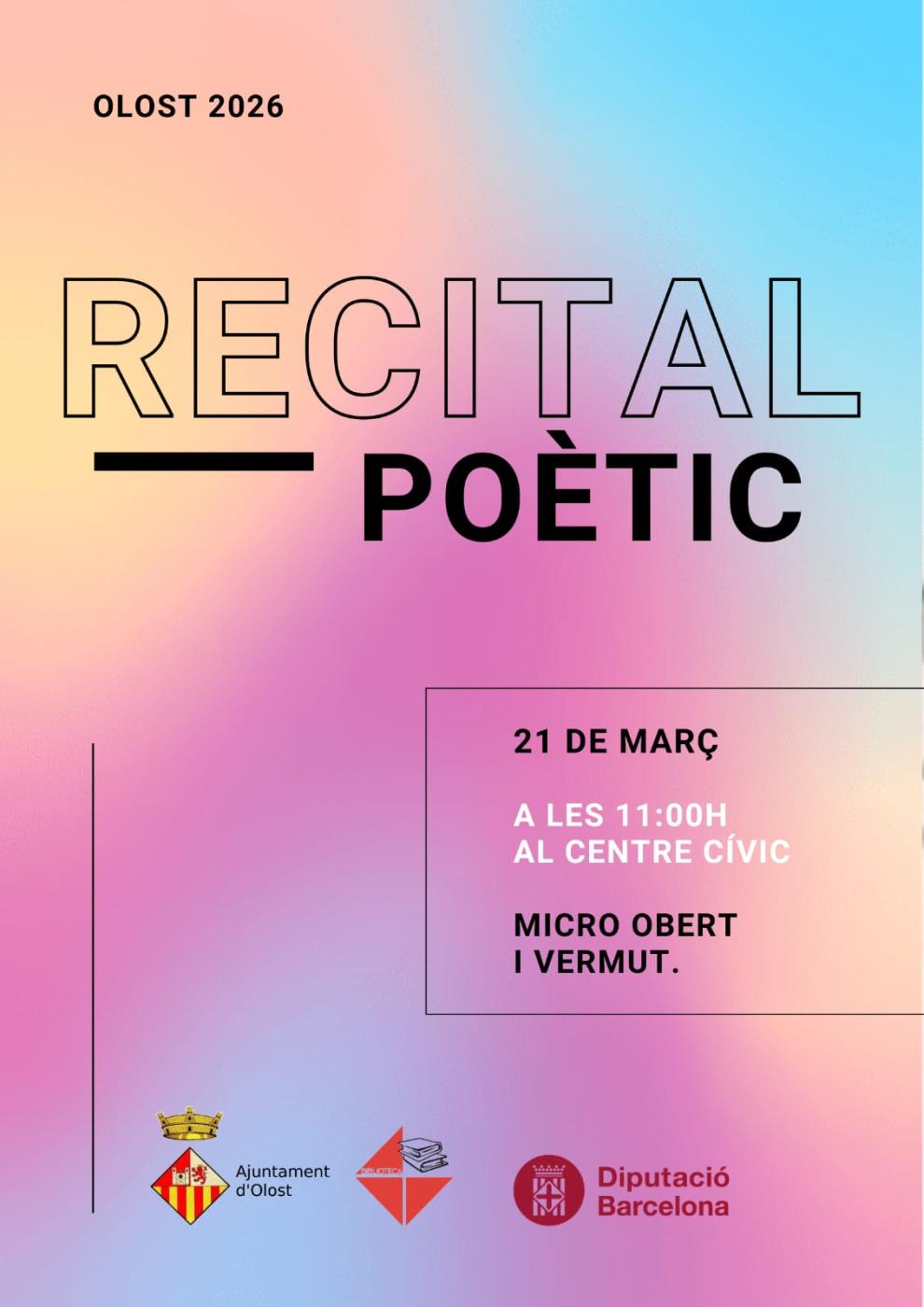 RECITAL POÈTIC 